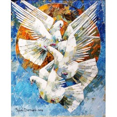 Iqbal Durrani, 24 x 30 Inch, Oil on Canvas, Figurative Painting, AC-IQD-306 Iqbal Durrani, 24 x 30 Inch, Oil on Canvas, Figurative Painting, AC-IQD-306